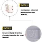 422A 10 PCS Universal-PCT-Anschluss-Schnellkabelverbindung – Bild 5