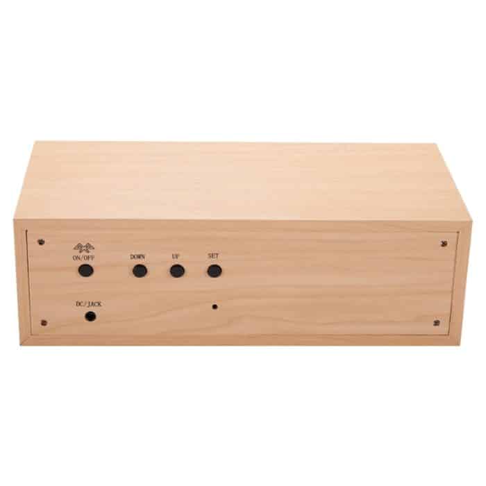 Bluetooth-Lautsprecher mit Holzuhr – Bild 3