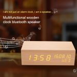 Bluetooth-Lautsprecher mit Holzuhr – Bild 6
