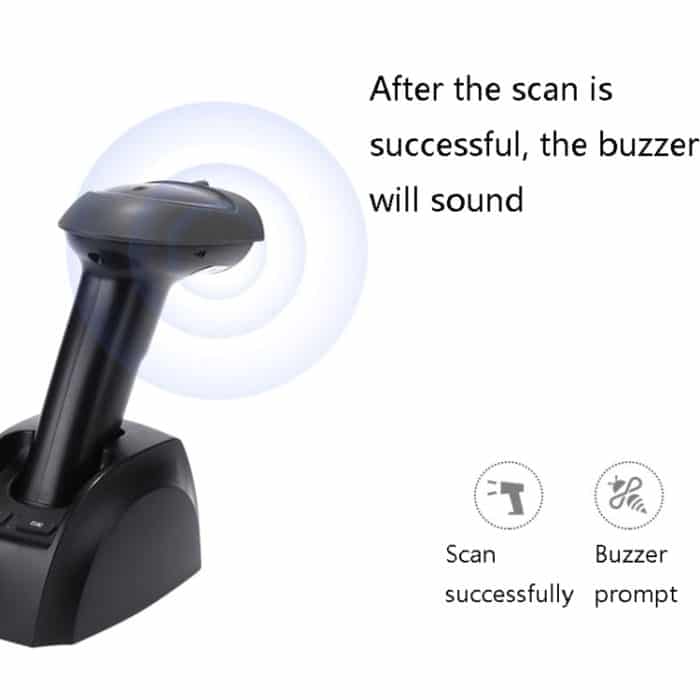 Deli 14951W Barcode-Scanner Eindimensionaler Code-Scanner – Bild 5