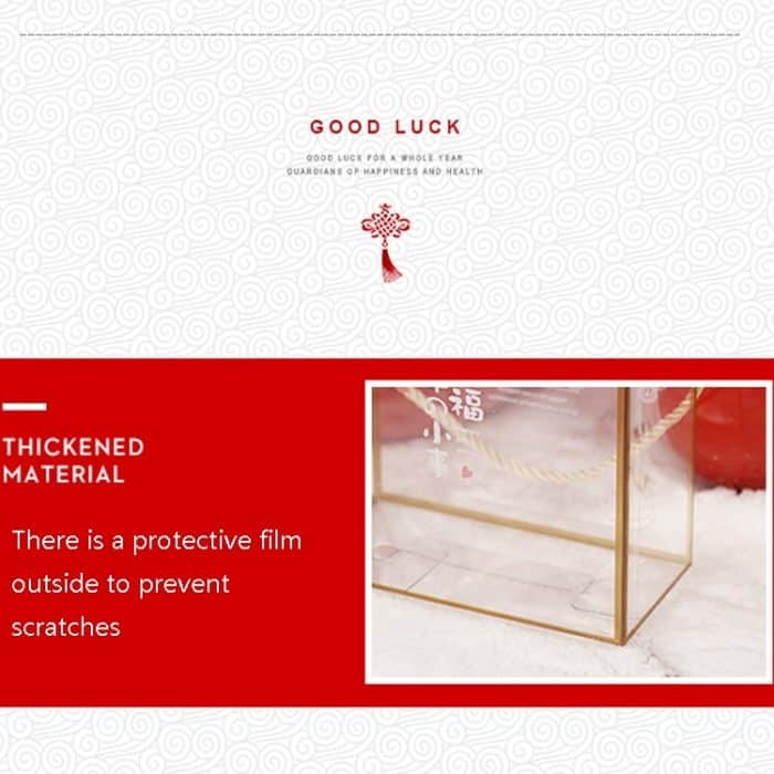 10 Stück Schneeflocken-Gebäck-Verpackungsbox, transparente Geschenkbox – Bild 2