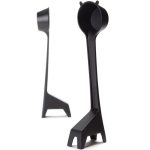 5 PCS Cartoon Giraffe Form Kaffee Löffel Kaffeebohnen Pulver Quantitative Löffel Dosierung Kunststoff Löffel, Coffee Spoon