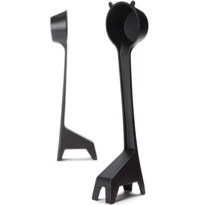 5 PCS Cartoon Giraffe Form Kaffee Löffel Kaffeebohnen Pulver Quantitative Löffel Dosierung Kunststoff Löffel, Coffee Spoon – Bild 1