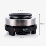 500W Mini Milchwasser Kaffee Heizofen – Bild 4