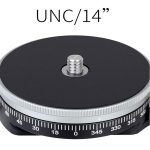 Xiletu TPC60 360 Grad drehbarer Panoramakopf-Stativhalter SLR-Kamera-Grundplatte – Bild 3