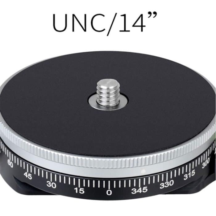 Xiletu TPC60 360 Grad drehbarer Panoramakopf-Stativhalter SLR-Kamera-Grundplatte – Bild 3