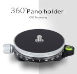 Xiletu TPC60 360 Grad drehbarer Panoramakopf-Stativhalter SLR-Kamera-Grundplatte – Bild 4