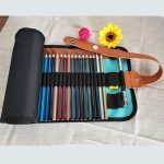 50-farbiger sechseckiger öliger Bleistift Art Drawing Coloured Pencil Set – Bild 3