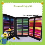 72 Farbe Sechseck ölig Buntstift Handtasche Set – Bild 4