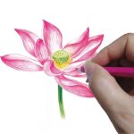 72 Farbe Sechseck ölig Buntstift Handtasche Set – Bild 7