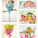 72 Farbe Sechseck ölig Buntstift Handtasche Set – Bild 8