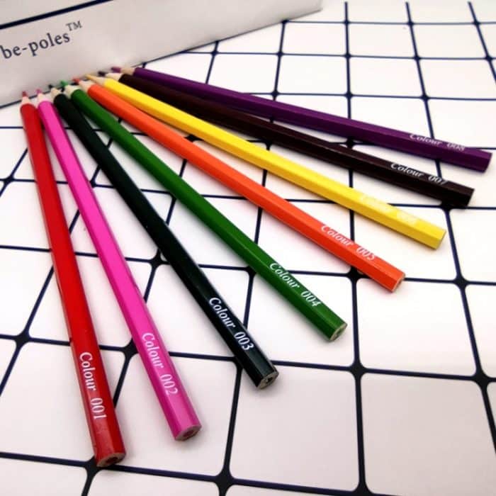 72-Farben Student Drawing Coloured Pencil Vollständige englische Version Set – Bild 2