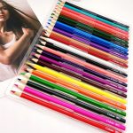 72-Farben Student Drawing Coloured Pencil Vollständige englische Version Set – Bild 3