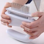 Edelstahl Tenderloin Fleisch Klopfen Fleisch Nadel 48-Pin Haushalt Küche Rib Breaker, 16.5x14.5cm – Bild 3