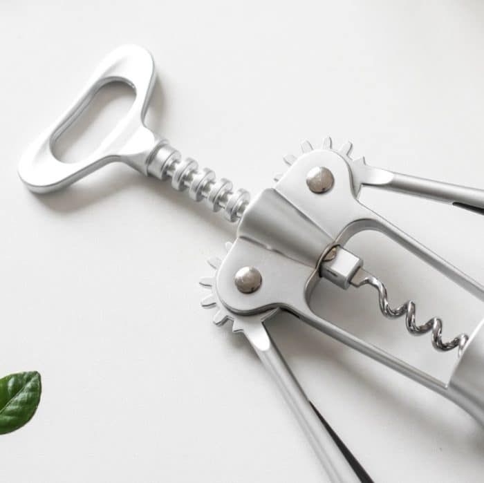 Küchen-Multifunktionshandbuch Flaschenöffner aus Wein-Zink-Legierung – Bild 2