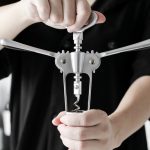 Küchen-Multifunktionshandbuch Flaschenöffner aus Wein-Zink-Legierung – Bild 4