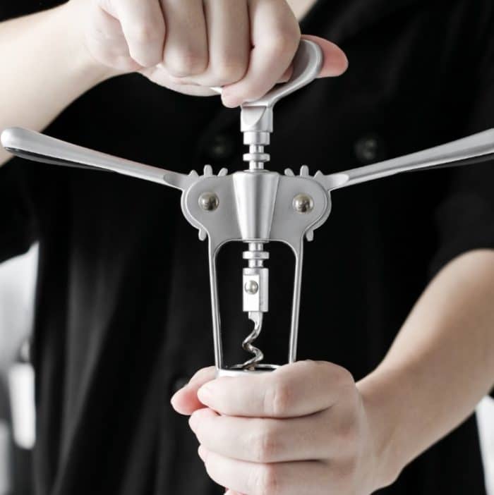 Küchen-Multifunktionshandbuch Flaschenöffner aus Wein-Zink-Legierung – Bild 4