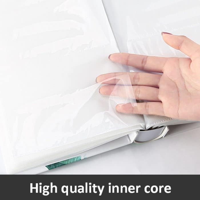 6-Zoll-Fotoalben mit 200 Blatt, Interstitial-Box, Familienfotoalbum mit großem Fassungsvermögen – Bild 3