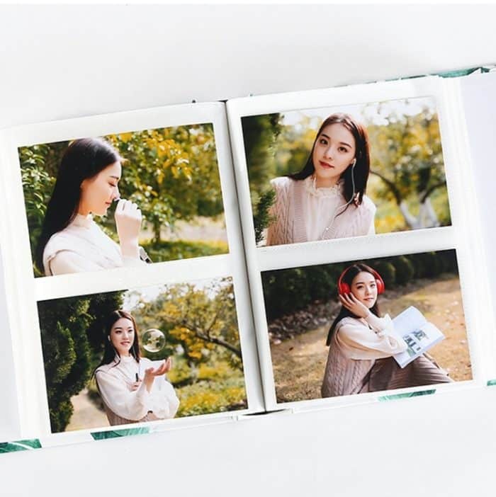 6-Zoll-Fotoalben mit 200 Blatt, Interstitial-Box, Familienfotoalbum mit großem Fassungsvermögen – Bild 5