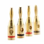 20 PCS 4mm vergoldeter Bananenkopf Audio Stecker Buchse Lautsprecherkabelanschluss – Bild 3