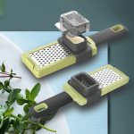 2 PCS Creative Garlic Squeeze Knoblauch Masher Küchenwerkzeug Haushaltshandbuch Gemüseschneider