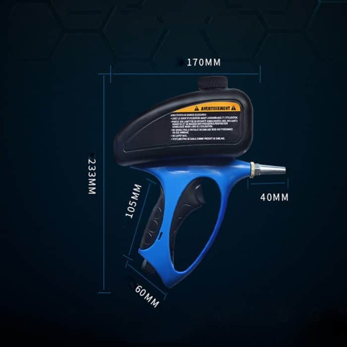 Pneumatischer Sandblasterglas-Grabstein-Tintenstrahl mit kleiner Düse – Bild 3