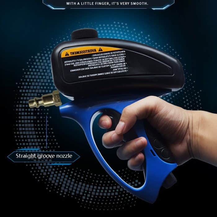 Pneumatischer Sandblasterglas-Grabstein-Tintenstrahl mit kleiner Düse – Bild 7