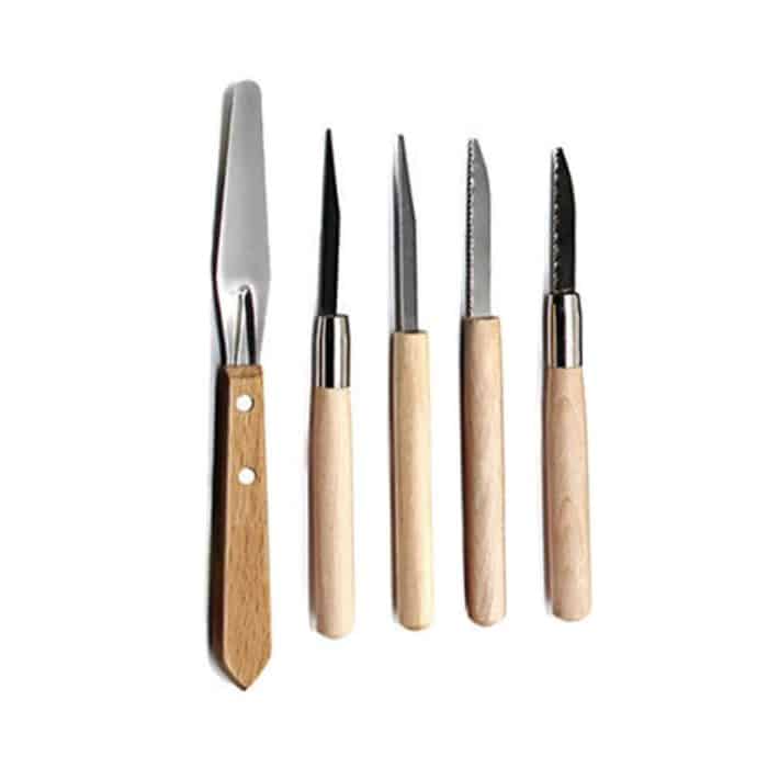 30 In 1 Holzkeramik Tonwerkzeuge Multifunktions-Tonbildhauerwerkzeuge – Bild 4