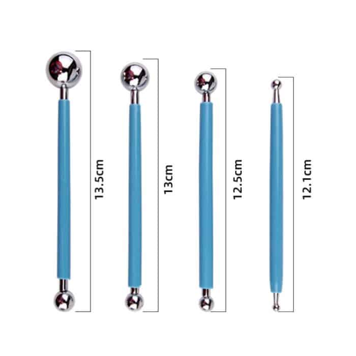 23 In 1 Holzton Kunststoff Keramik Ton Werkzeugset Multifunktionales Carving Combo Set – Bild 4
