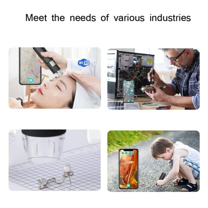 WIFI Elektronenmikroskop USB Digital Lupe – Bild 7