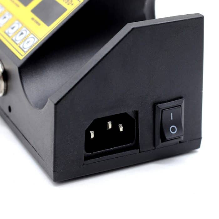 8858 Tragbares Heißluftgebläse für Nacharbeitslötstation Für SMD / PCB, EU-Stecker – Bild 4