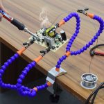 Universal-Arm-Thermostat-Schweißstation, Werkbank aus Aluminiumlegierung mit vier Backen, N-Y4BE-SY9 – Bild 8