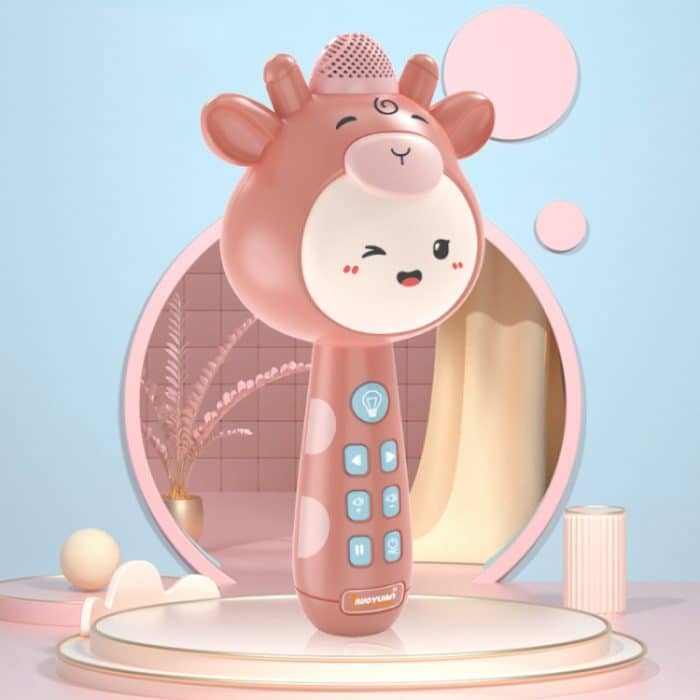 Kinder Drahtloses Singmikrofon Spielzeug für die Früherziehung, Blue, Pink, Upgraded Blue, Upgraded  Pink – Bild 1