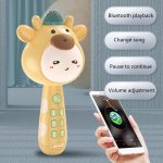 Kinder Drahtloses Singmikrofon Spielzeug für die Früherziehung, Blue, Pink, Upgraded Blue, Upgraded  Pink – Bild 5