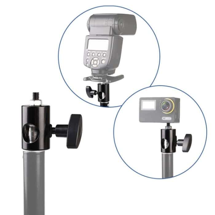 2 PCS Blitzlichtständer 1/4 Fotolichthalter Adapter Stativkonvertierungsschnittstelle – Bild 6