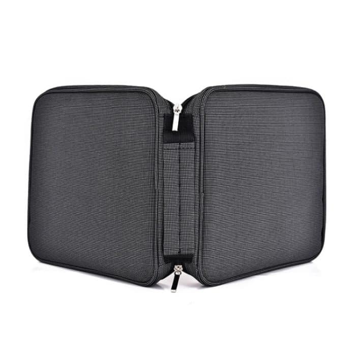 Federmäppchen mit 120 Farben, großes Fassungsvermögen, tragbare Schreibwarentasche für Studenten, Purple, Gray Black, Blue, Rose Red – Bild 5