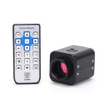 16 Millionen Pixel hochauflösende elektronische Okularkamera, industrielles elektronisches Mikroskop, EU-Stecker, Black, Silver Gray