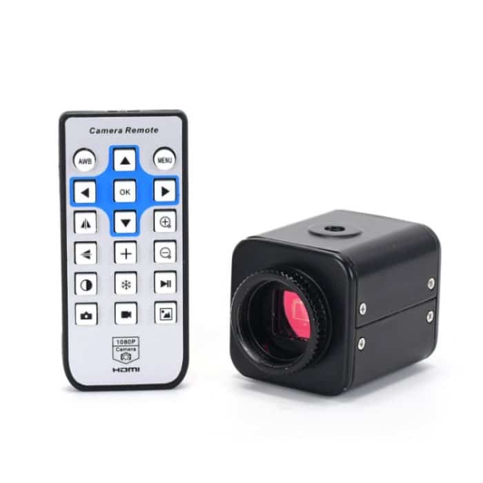 TBD0568733001A.jpg 16 Millionen Pixel hochauflösende elektronische Okularkamera, industrielles elektronisches Mikroskop, EU-Stecker, Black, Silver Gray – Bild 1