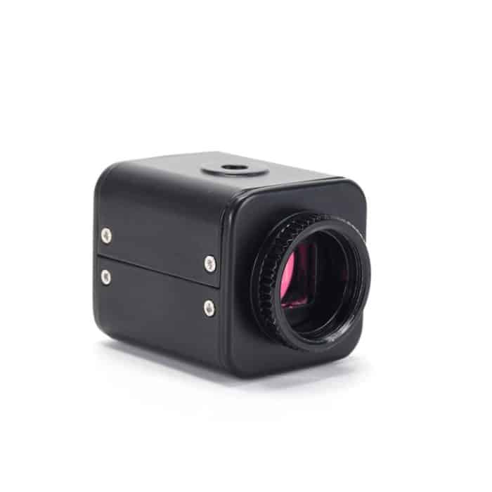 16 Millionen Pixel hochauflösende elektronische Okularkamera, industrielles elektronisches Mikroskop, EU-Stecker, Black, Silver Gray – Bild 4