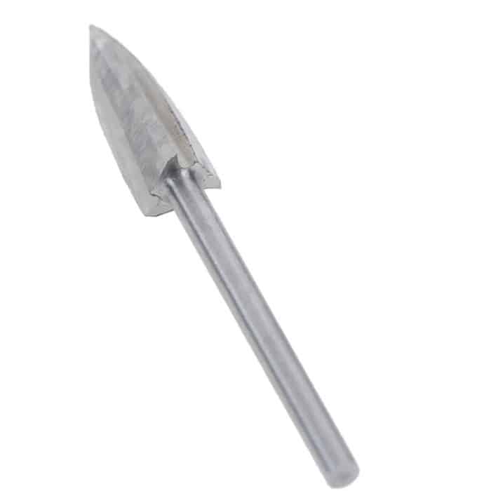 5 PCS / Set Woodworking White Steel Pointed Three-Blade Engraving Milling Cutter Electric Engraving Knife – Bild 5