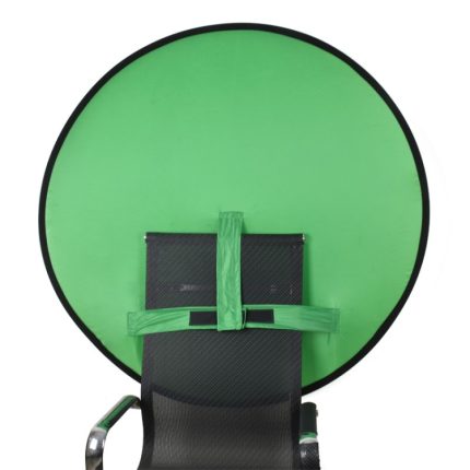 EY-068 Grüner Hintergrundstoff, faltbar, ID-Foto, grüner Bildschirm, Video-Hintergrundtafel für E-Sport-Stuhl, 75cm, 110cm, 142cm