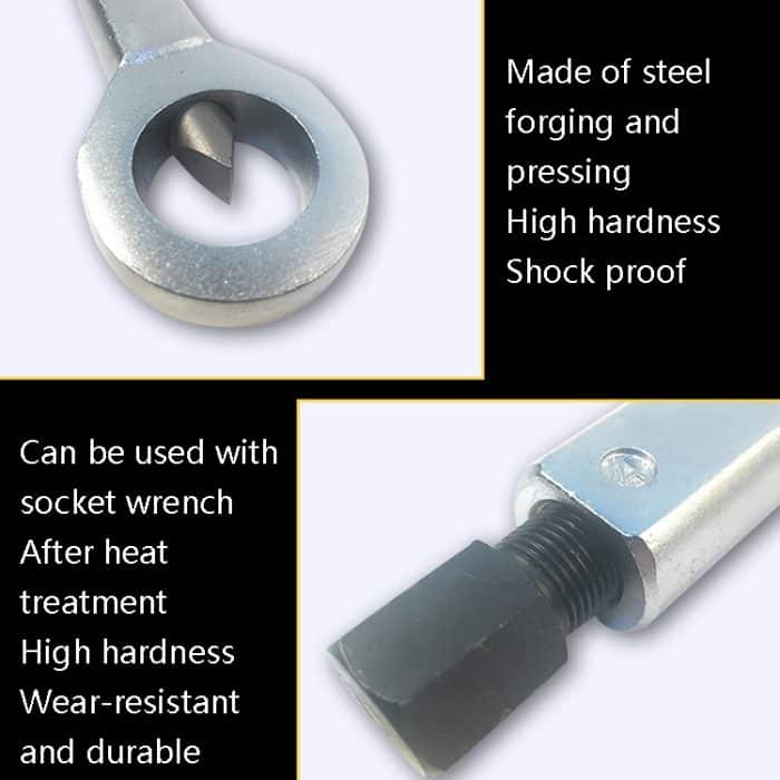 Rostiger Nusstrenner, Nussbrecher, Number 1, Number 2, Number 3, Number 4 – Bild 3