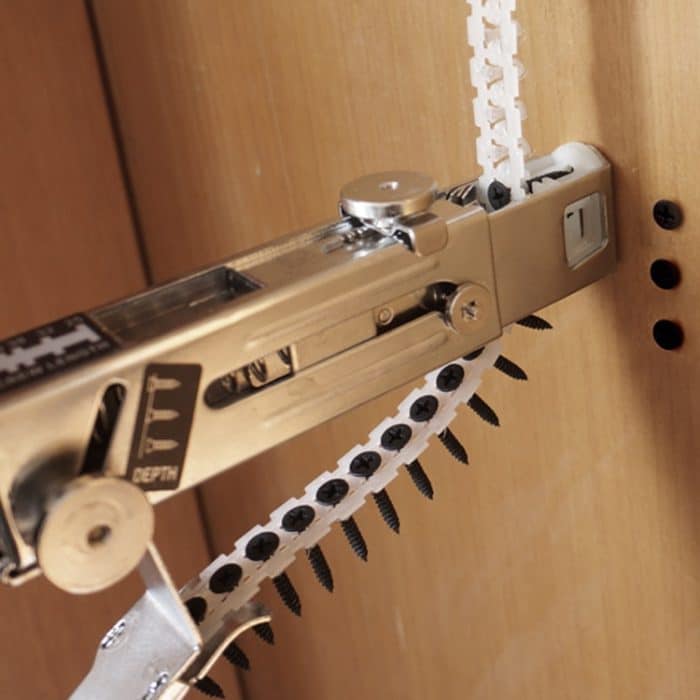 JieLi Kettenriemen-Schraubenkonverter, elektrischer Schraubendreher auf Gipskarton-Werkzeug, Electric Screwdriver With 50 Chains Strap – Bild 7