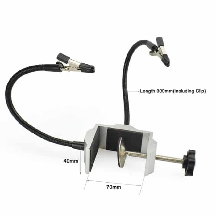 Zwei-Kiefer-Lötkolbenhalterungsstation Lötstation Lötstation – Bild 2