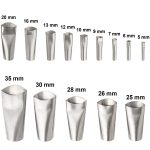 32 teile / satz Metallabschaber Düse Anwendungsanwendung Polieren Mütze Kratzen Schönheit Nähwerkzeuge – Bild 5