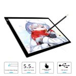 Kopierstation, Anime-Abflussstation, LED-Kopiertafel mit magnetischem Sauglicht, Zeichenplatte mit USB-Kabel, A4 3 Gear Dimming (Black), A4 Stepless Dimming (Black), A3 3 Gear Dimming (Black), A3 Stepless Dimming (Black) – Bild 2