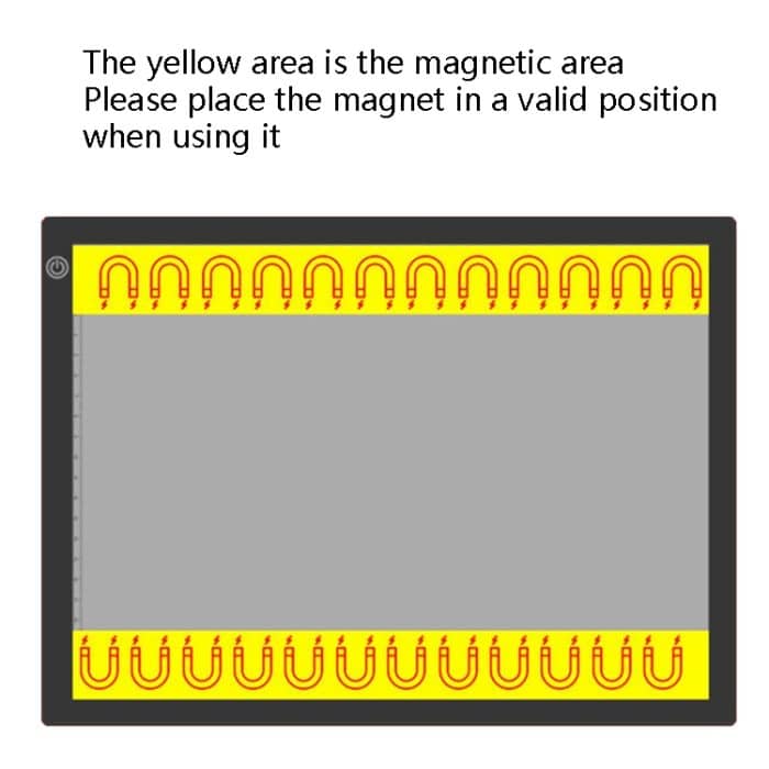 Kopierstation, Anime-Abflussstation, LED-Kopiertafel mit magnetischem Sauglicht, Zeichenplatte mit USB-Kabel, A4 3 Gear Dimming (Black), A4 Stepless Dimming (Black), A3 3 Gear Dimming (Black), A3 Stepless Dimming (Black) – Bild 5