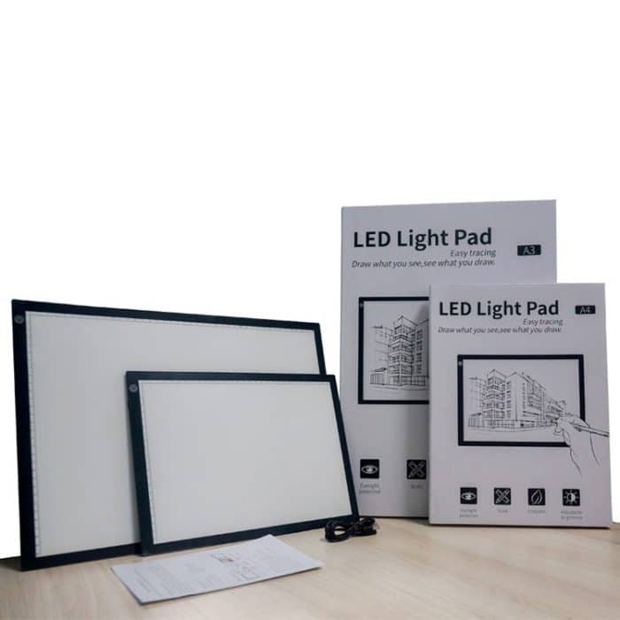 Kopierstation, Anime-Abflussstation, LED-Kopiertafel mit magnetischem Sauglicht, Zeichenplatte mit USB-Kabel, A4 3 Gear Dimming (Black), A4 Stepless Dimming (Black), A3 3 Gear Dimming (Black), A3 Stepless Dimming (Black) – Bild 10