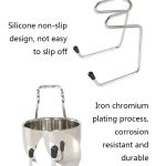 B3004 3 Teile/satz Männer Styling Werkzeuge Nylon Bart Pinsel Rack Schaum Schüssel – Bild 5