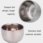 B3004 3 Teile/satz Männer Styling Werkzeuge Nylon Bart Pinsel Rack Schaum Schüssel – Bild 7